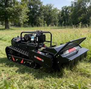 Nuevo Cortacésped con Control Remoto, Ancho de Corte 1000mm, Trituradora de Césped, Maquinaria Forestal, Desbrozadora de Martillos, Diésel/Gasolina - Product Image 2