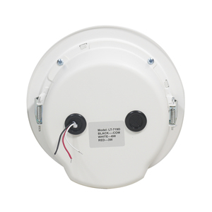 Haut-parleur <span class=keywords><strong>de</strong></span> plafond V Fire Dome avec boîtier métallique robuste, applications polyvalentes PA BGM, haut-parleur <span class=keywords><strong>de</strong></span> plafond encastré en métal - Product Image 4