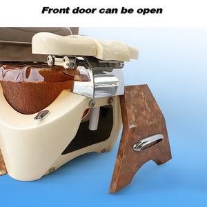 Silla de salón de belleza moderna y de lujo, mueble de lujo para salón de belleza, bañera de hidromasaje sin pipas para pies, silla de masaje y pedicura - Product Image 5