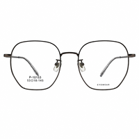 Montures de lunettes en alliage léger personnalisables, montures optiques minimalistes et tendance pour un usage quotidien décontracté et la vente au détail