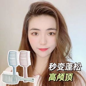 หวีซี่กว้างขนาดใหญ่ ทำจากพลาสติก ใช้ในบ้าน สำหรับผมหนา - Product Image 5