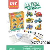 Figurines en argile pour bricolage, Kit de peinture artisanale avec tout le matériel et les accessoires d'outils