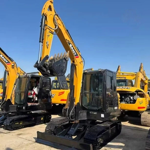 Mini Excavadora de 6 Toneladas con Control Electrónico de Nivel Profesional SY60C Pro, Excavadora de Orugas de Alto Rendimiento para Construcción - Product Image 3