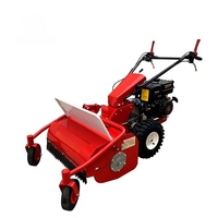 Tondeuse à fléaux autotractée NEXAGROT S860L 15HP, 860mm, à essence, avec transmission 3F+1R