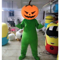 Costumes de mascotte personnalisés jeu de fête unisexe noël Halloween citrouille mascotte Costume costume adulte robe Cosplay