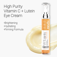 Soin des yeux à la vitamine C naturelle et à la lutéine, huile essentielle anti-rides, crème sérum pour éliminer les cernes, marque privée