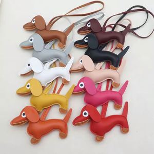 Custom Dog <b>Keychain</b> PU Leather Pet Charm Pendant Cute Bag Charm Decor <b>Personalized</b> Dog Lover Gift High Quality Pet Accessory - Product Image 2