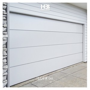 Úc hiện đại tự động trên không cửa nhà để xe trắng tuôn ra bánh sandwich Panel cho ngôi nhà làm bằng hợp kim nhôm hoàn thành bề mặt - Product Image 2