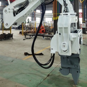 KN250 유압 바이브로 해머 시트 파일 드릴링 머신 굴삭기 장착 진동 해머 파일 드라이버 시트 파일 해머 - Product Image 5