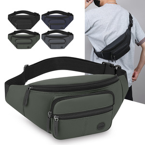 Men's Chest Bag Military Green Breathable Outdoor Casual Crossbody Bag For Everyday Use - Product Image 1