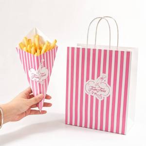 Fast Food Packaging Free Sample Takeout Container for Food Grade Paper <b>Burger</b> <b>Box</b> Fried Chicken ENTEN Factory Direct - Product Image 5
