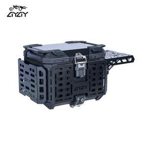 Boîte à bagages multifonctionnelle ADV Lock 55L en alliage d'aluminium pour <span class=keywords><strong>moto</strong></span>, noire, fabriquée en Chine - Product Image 2
