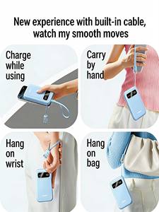 Batería Externa Magnética Inalámbrica UGREEN de 10000 mAh con Carga Rápida de 30 W para iPhone Serie 17 y Dispositivos Android - Product Image 2