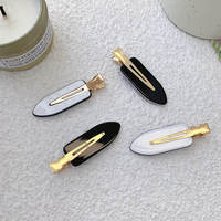 Pinces à cheveux artisanales en acétate pour femmes, motif écaille de tortue, accessoires de fête avec logo personnalisé