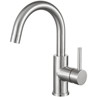 Fabricant en gros monotrou en acier inoxydable 304 Bar évier robinet salle de bain robinet mitigeur