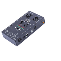 Boîtier de test multifonctionnel pour équipement audio et sonore, mesure de connectivité réseau (activation/désactivation) avec test de signal et détection sonore