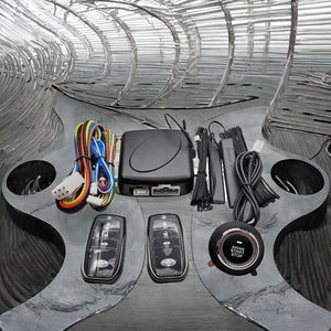 Carqseng 12V Auto-Diebstahlwarnanlage mit schlüssellosem Zugang, Einwegfunktion, Direktverkauf ab Werk, Knopfstart, Fernstart - Product Image 3