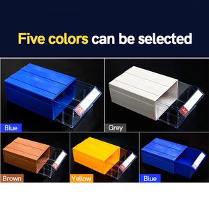 Đa Chức Năng F2-180 * 110*60Mm Nhựa Máy Tính Để Bàn Xếp Chồng Lồng Vào Nhau Lưu Trữ Ngăn Kéo Tủ 60Pcs Các Bộ Phận Thùng Cho Văn Phòng Trường Học - Product Image 2