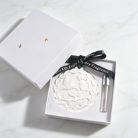 Diffuseur d'arômes Finru en pierre, boîte personnalisée avec logo, en céramique et porcelaine, fleur faite à la main, parfum d'intérieur, huile essentielle parfumée, désodorisant d'air