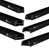 Profils de plafond tendu en aluminium pour éclairage LED, bandes lumineuses LED, film souple en PVC, prix usine Chine