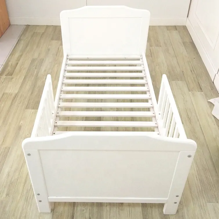 Cama de madeira clássica personalizada, cama infantil barata