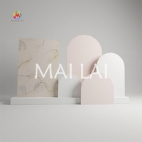 Fournitures de fête d'anniversaire populaires événement scène de mariage de luxe toile de fond acrylique mariage pour la décoration de mariage