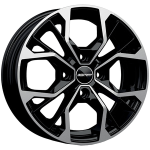 CERCHI EN LEGA MATISSE 6.5x16 4x108 ET 25 NOIR DIAMANT - Product Image 1
