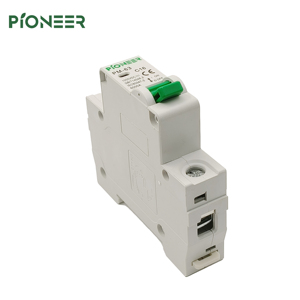Bộ ngắt mạch mini 1P DC MCB 1000V cho hệ thống PV năng lượng mặt trời PA66 Vật liệu xếp hạng hiện tại khác nhau từ 6A đến 63A với bảo vệ li - Product Image 5