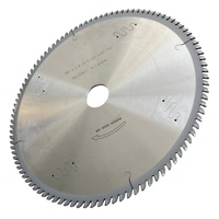 Lame de scie TCT haute précision 75Cr1 pour plaques, 255-305 mm (10-12 pouces), pour aluminium, stratifié, panneaux agglomérés et plastiques durs