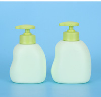 Bouteille HDPE 320ml 420ml avec pompe à lotion pour bébé enfants bambin bébé shampooing gel de lavage du corps lotion crème conteneur pompe bouteilles