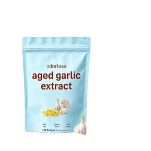 Factory Wholesale Natural <b>Garlic</b> Extract Odorless <b>Garlic</b> 300 Softgel <b>Capsules</b> Aged <b>Garlic</b> Extract <b>Capsules</b> - Product Image 2