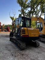 Excavator Hidrolik SY60C Pengoperasian yang Mudah untuk Pekerjaan Pembangunan Taman dan Renovasi Perkotaan