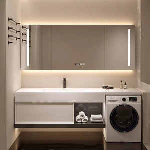 Mueble de lavadero para balcón, mueble de baño combinado, mueble de <span class=keywords><strong>lavabo</strong></span>, mueble para lavamanos - Product Image 1