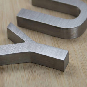 Venta al por mayor Gran alfabeto <span class=keywords><strong>de</strong></span> acero inoxidable galvanizado letras <span class=keywords><strong>de</strong></span> metal para la decoración <span class=keywords><strong>de</strong></span> la pared - Product Image 5