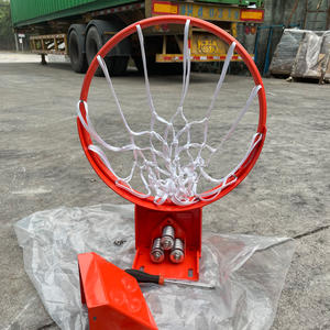عالية الأداء الثقيلة حافة طوق كرة السلة حافة-درجة قفل إيجابي الانفصال معدات المحكمة مثيرة للإعجاب - Product Image 1