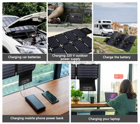 SUNFIELD nouveau panneau solaire pliable ETFE 100W 21% efficacité 12V chargeur étanche Anderson connecteur USB Portable