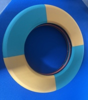 XPE-Schaum Schwimmring Nicht-aufblasbarer Fester Schwimmreifen für Kinder Wasserspiel-Schwimmring für Pool See Wasserunterhaltung