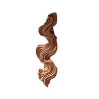 Décoration murale en bois massif Idao à motif ruban, relief tridimensionnel en grain de bois, pour salon et hôtel
