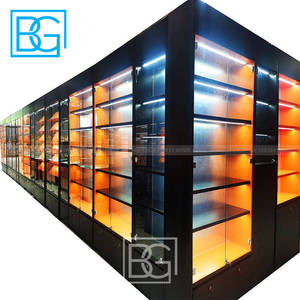 Nguồn cung cấp tủ trưng bày xì gà tủ thuốc lá giá dưới quầy thuốc lá hiển thị trường hợp với tủ trưng bày hình tròn - Product Image 2