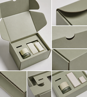 Vente en gros : Boîte d'expédition en carton ondulé recyclé, écologique, avec logo personnalisé, finition brillante, pour l'expédition par avion