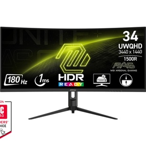 Venta al por mayor MSI Gaming Monitor MSI MAG 342CQR E2 3440X1440 (UWQHD) 34 pulgadas Anti-glare Business Productivity Monitor - Product Image 2