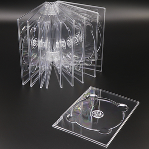 SUNSHING CD/DVD/Blu-ray Case with Multi CD Digi Tray Clear Double DVD Digi Trays Multidisc Digipak Sets for Media Storage - Product Image 2