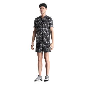 Chemise Hawaïenne Personnalisée à Séchage Rapide avec Boutons et Motifs Floraux pour Homme – Tissu d'Été Sublimé à Manches Courtes pour la Plage - Product Image 5