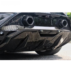 Nouveauté BTC pour Lamborghini Huracan LP580 LP610 <span class=keywords><strong>EVO</strong></span> 2014-2023 : Amélioration de style Tecnica avec pare-chocs avant et arrière en fibre de carbone sèche - Product Image 6