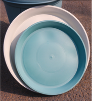 Pot de fleurs en résine plastique épaisse, grande taille, durable, respirant, pour le contrôle des racines, idéal pour la maison et la pépinière.