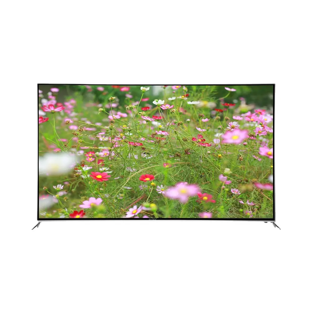New Product Smart LCD OLED TV 55 inch 4K, Buying Television in China Slim Silver LED TV 55 inches