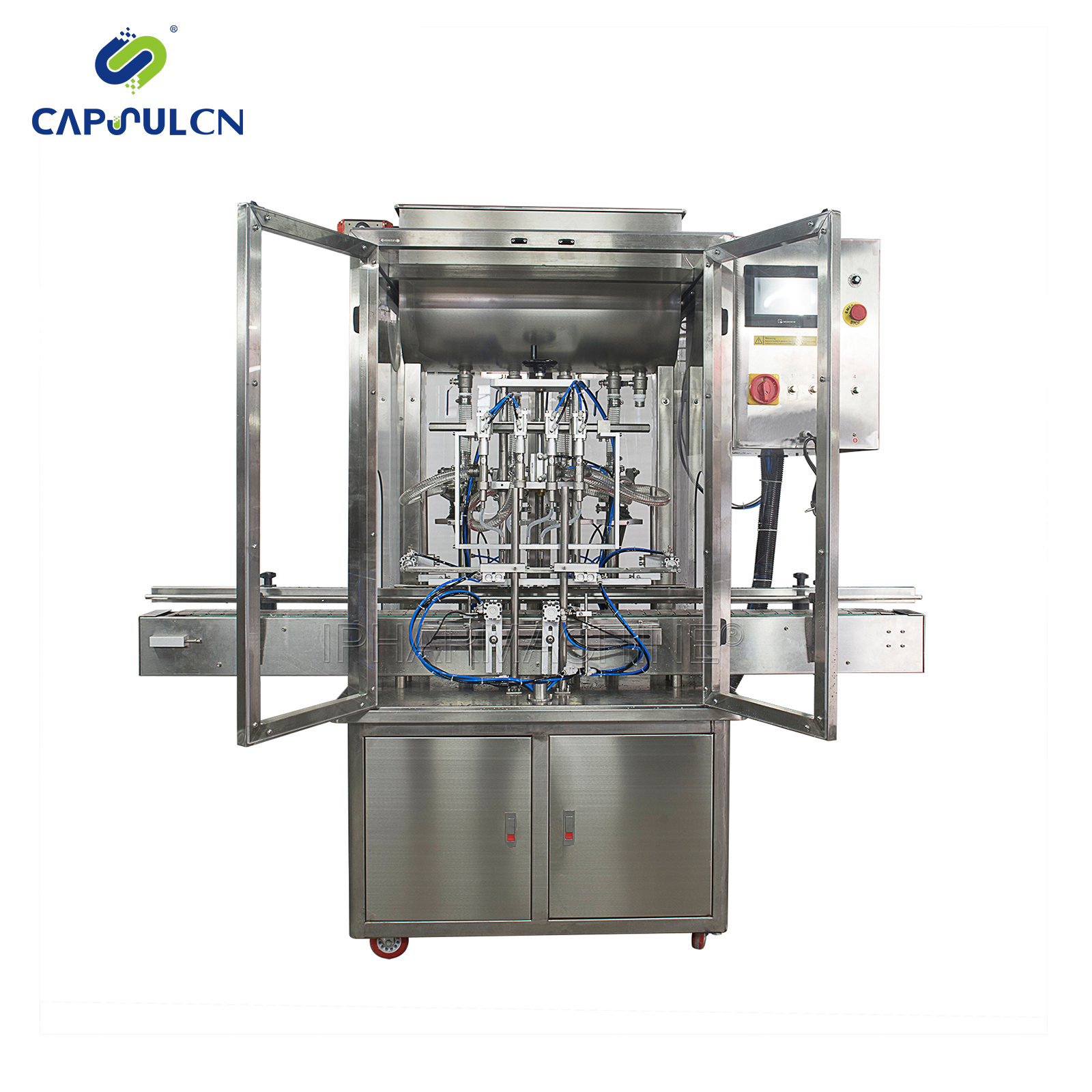 GT4T-4G конвейерная лента полуавтоматическая фасовочно-упаковочная установка химические коррозионные E разливочная машина