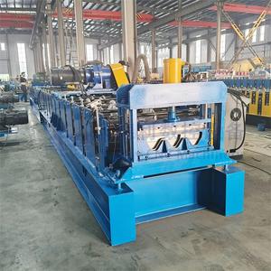 Machine de formage à rouleaux pour garde-corps routier à trois vagues Wadley avec transmission par engrenages pour panneaux en aluminium, contrôlée par PLC - Product Image 5