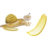 Plastic Bananensnijders Snijder Worst Versnipperaars Fruitsalade Maker Multifunctionele Fruitsalade Kooksnijder Keukengadgets