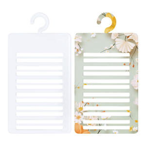 ที่แขวนผ้าพันคออะคริลิคเปล่าสำหรับงานซับลิเมชั่น ขายส่ง พร้อมบริการพิมพ์ลายตามสั่ง อุปกรณ์จัดระเบียบเนคไท สำหรับจัดเก็บในตู้เสื้อผ้า และชั้นวางโชว์บนโต๊ะ DIY - Product Image 3